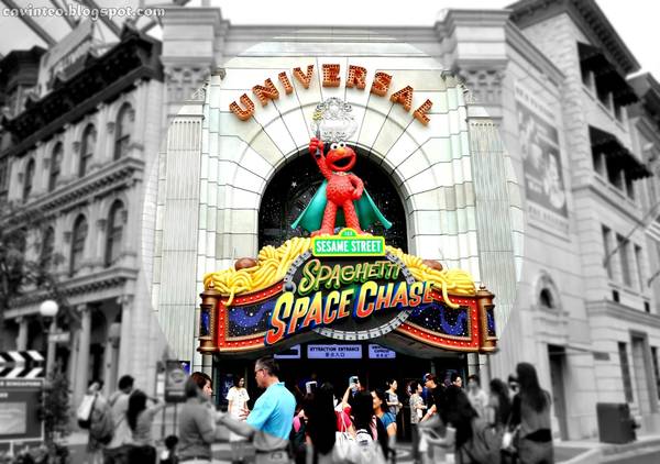 Sesame Street Spaghetti Chase ở Universal Studios Singapore