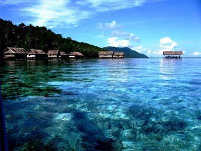 Nước biển ở vùng Raja Ampat ấm áp đến khó tin, với nhiệt độ trung bình khoảng 28 - 30 độ C.