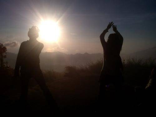 Chào đón thần mặt trời trên đỉnh Batur