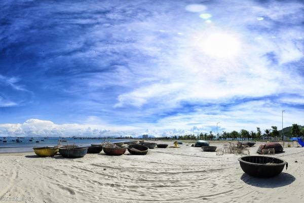 Một góc bãi biển Mỹ Khê, Đà Nẵng. Ảnh: Quang Vu