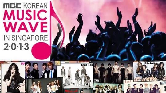 MBC Korean Music Wave 2013 ở Singapore