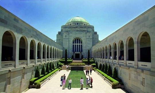 Khu tưởng niệm chiến tranh ở Canberra
