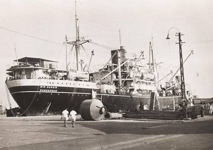 Cảng Hải Phòng thập niên 1930.