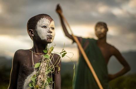 Tên tác phẩm: The Suri Tribe (Bộ tộc Suri). Tác giả: Sergio Carbajo. Địa điểm: Ethiopia.