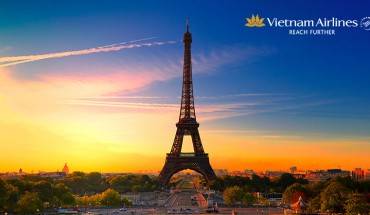 Vietnam Airlines giảm giá đặc biệt đi châu Âu