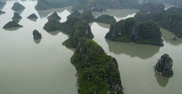 Hình ảnh của Vịnh Hạ Long lọt top những bức ảnh đẹp nhất thế giới chụp từ trên cao