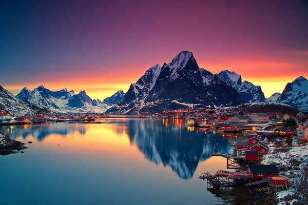 Chùm ảnh đẹp đến ngỡ ngàng về khung cảnh 'thần tiên' của du lịch Na Uy