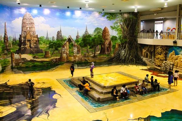 Du lịch Thái Lan khám phá bảo tàng 3D ở Pattaya