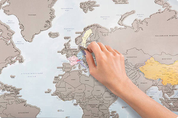 Bản đồ phượt nước ngoài: Xuất phát tới các điểm đến thú vị trên khắp thế giới với bản đồ phượt nước ngoài mới nhất năm