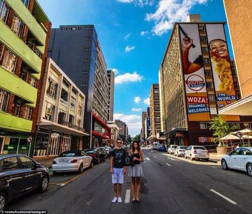 Johannesburg, thành phố lớn nhất Nam Phi, là quê hương của Chanel và Stevo, đồng thời là điểm xuất phát của hành trình How Far From Home. Ảnh: Istagram. doi-uyen-uong-bo-viec-di-vong-quanh-the-gioi-ivivu-1
