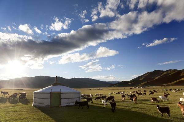 Hầu như du khách nào đến Mông Cổ cũng đều đặc biệt có ấn tượng với những chiếc nhà bằng lều ở đây. Ảnh: Smithsonianjourneys.org