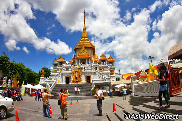 Toàn cảnh chùa nhìn từ bên ngoài. Ảnh: Bangkok.com