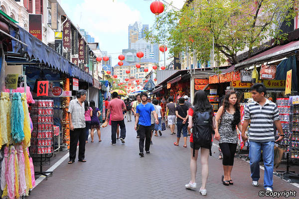 Chợ đường phố Chinatown