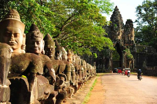 Campuchia là điểm đến rất phồ biến của các du khách Việt. Ảnh: Weather2travel.com 