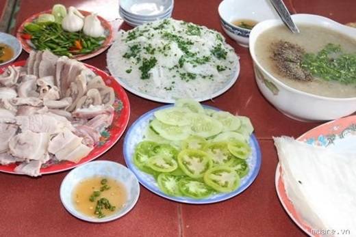 Bánh hỏi lòng heo ở Bình Định ngon nhất là khu vực Diêu Trì. (Nguồn: Internet)