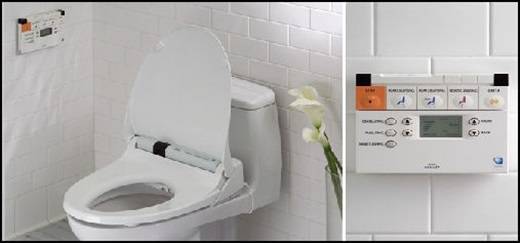  Hệ thống nhà vệ sinh thông minh không chỉ được lắp đặt ở những nơi công cộng "sang chảnh" đâu. (Ảnh Internet)