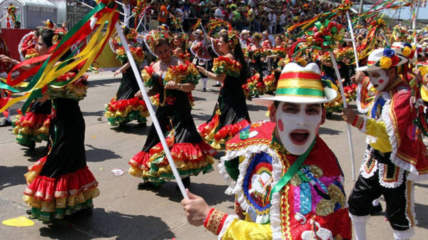 Lễ hội Barranquilla ở Colombia - Ảnh: wp