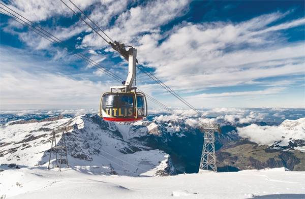 Du lịch Thụy Sĩ lên đỉnh núi tuyết Titlis