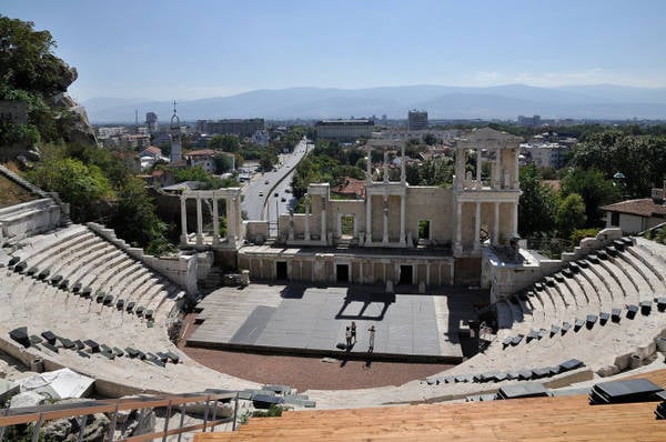 Nhà hát La Mã cổ đại ở Plovdiv - Ảnh: wiki