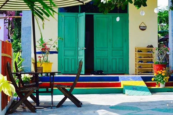 Không gian của hostel cũng là địa chỉ lý tưởng để bạn chụp ảnh các kiểu. Ảnh: Facebook The Hoi An Hippie House