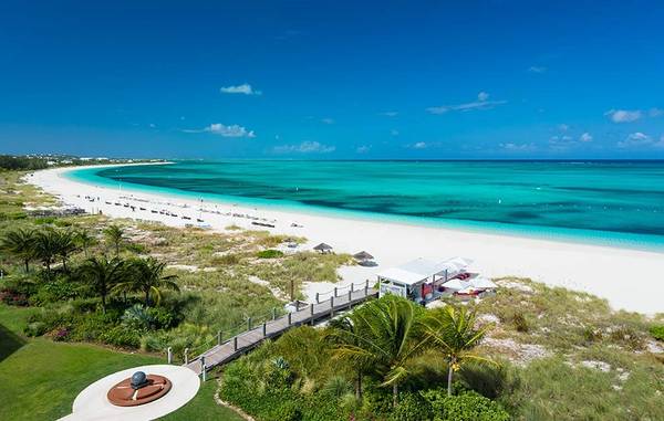West Bay Club, Providenciales, Turks and Caicos: Khu nghỉ dưỡng sang trọng có tổng cộng 47 phòng với khung cảnh biển xanh biếc.