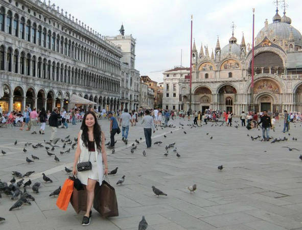 Quảng trường San Marco ở trung tâm Venice, Italy.