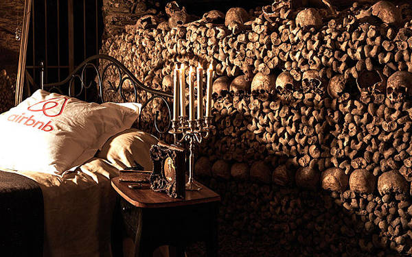 Hầm mộ Catacombes bên dưới thủ đô Paris từng là nơi an táng của hơn 6 triệu xác chết.