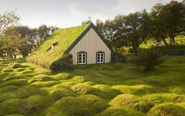 Công trình bao phủ bởi cỏ tuyệt đẹp này thuộc về một nhà thờ nhỏ ở khu vực Oaefi, Iceland, được xây dựng vào năm 1884. Nhiều du khách đã miêu tả, nơi đây thậm chí còn đẹp hơn cả cổ tích.