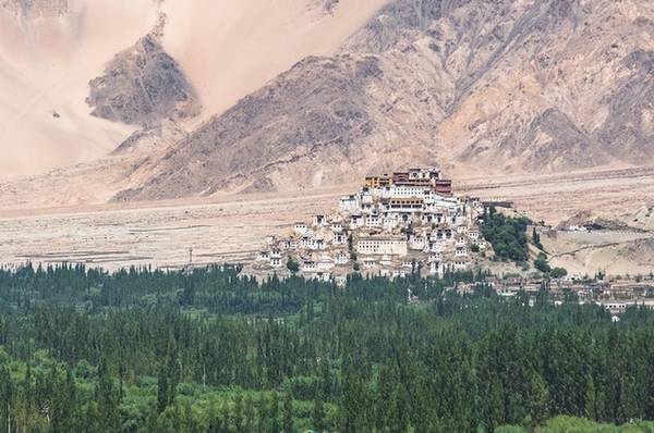 Thikse là tu viện Phật giáo Tây Tạng có vẻ ngoài tương đồng với Cung điện Potala ở Lhasa. Tu viện nằm ở độ cao 3.600 m trong thung lũng Indus ở Ấn Độ. Một trong những điểm chính của Thikse là chùa Di Lặc được xây dựng nhằm kỳ niệm chuyến thăm của Đạt lai Lạt ma thứ 14 tới tu viện năm 1970.
