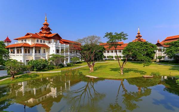 Dhara Dhevi Chiang Mai, Thái Lan (92,87 điểm, vị trí số 7): Lấy cảm hứng từ các cung điện Mandalay và câu chuyện Phật giáo, Dhara Dhevi Chiang Mai có vẻ đẹp như trong truyện cổ tích. 
