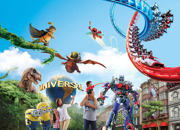 Universal Studios Singapore là một thế giới thu nhỏ với những câu chuyện thần tiên dành cho cả trẻ em và người lớn.