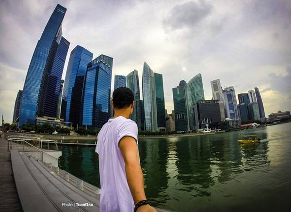 Sông Singapore, nơi cuộc sống của người dân luôn nhộn nhịp. 