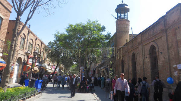 Tổ hợp chợ Tabriz Historic Bazaar - Ảnh: KIM NGÂN