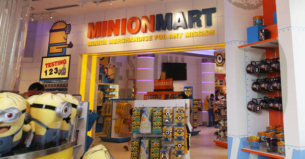 Cửa hàng Minion Mart tại khu vực Hollywood.