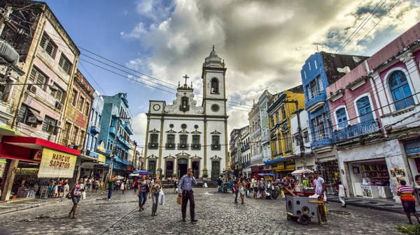 Trung tâm phố cổ Recife - Ảnh: monnuage.fr