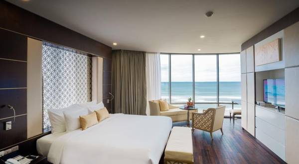 Phòng nghỉ view biển tuyệt đẹp tại khách sạn Holiday Beach Đà Nẵng. Phòng nghỉ view biển tuyệt đẹp tại khách sạn Holiday Beach Đà Nẵng.