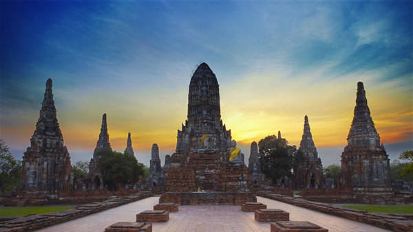 Hai tập cuối phim (Tây Trúc) được quay ở kinh đô Phật giáo Ayutthaya của Thái Lan. Ảnh: Thailand Tourism.