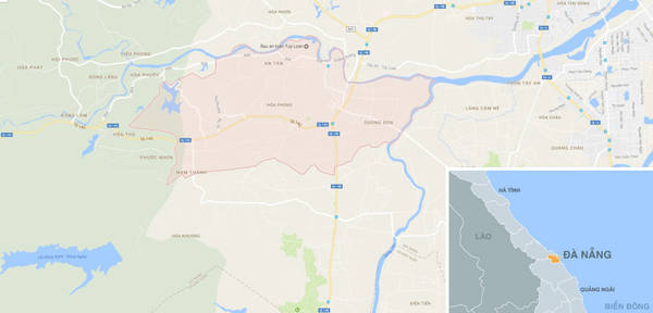 Làng cổ Túy Loan thuộc địa phận xã Hòa Phong, huyện Hòa Vang, Đà Nẵng. Ảnh: Google Maps.