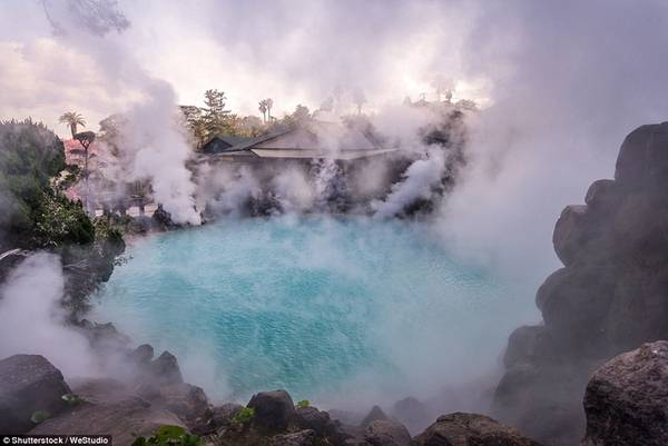 Với lượng hơi nước này, Beppu chỉ đứng thứ hai trên thế giới, sau vườn quốc gia Yellowstone, Mỹ.