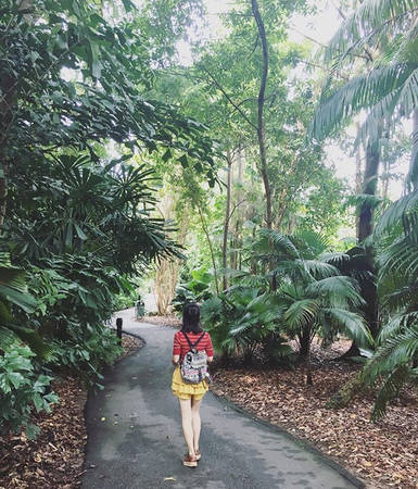 Singapore Footprints: Dự án thành lập, điều hành bởi nhóm sinh viên Đại học Singapore với mục đích tạo môi trường thân thiện để người dân bản địa và du khách tìm hiểu nhau. Du khách không cần đăng ký trước mà chỉ cần có mặt tại điểm hẹn vào lúc 4h15 tại cổng B ga tàu điện Raffles Place MRT hoặc 6h15 tại cổng B ga tàu điện Bras Basah vào chiều thứ 7, chủ nhật. Ảnh: Instagram sunrisevv.