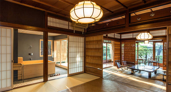 Một căn Ryokan truyền thống Một căn Ryokan truyền thống