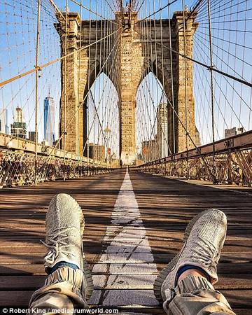 Cầu Brooklyn, thành phố New York.