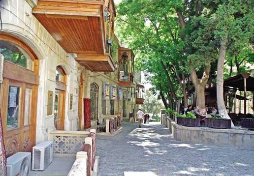 Một con phố đẹp ở Baku