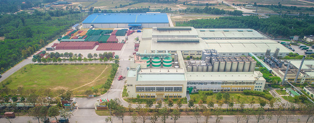 Với diện tích 116,935.4 m², đây là nhà máy lớn nhất của Carlsberg tại Việt Nam.