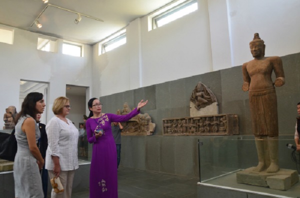 Bảo tàng Chăm cũng là nơi ghé thăm của các phu nhân lãnh đạo APEC đến Đà Nẵng hồi tháng 11.