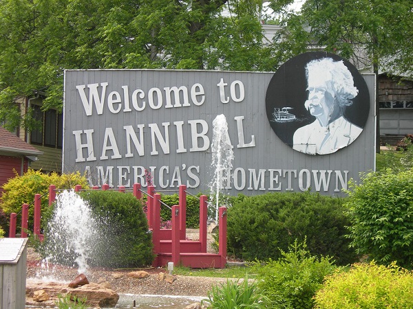 Chào mừng du khách đến với thành phố Hannibal