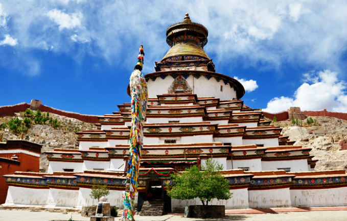 Tu viện Kumbum của người Tạng.