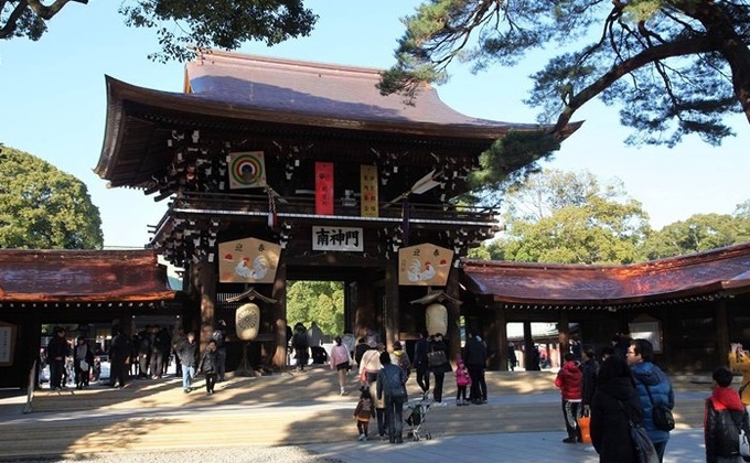 Đền Meiji Jingu - ngôi đền đặc biệt giữa lòng Tokyo