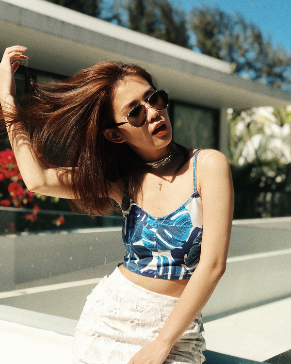 Hot girl Sài Thành Ngọc Thảo cũng không bỏ lỡ cơ hội khoe thân hình nóng bỏng tại một trong những resort sang chảnh nhất Vũng Tàu cuối tháng 4 vừa rồi. Ảnh: @ngocthao_official/Instagram.