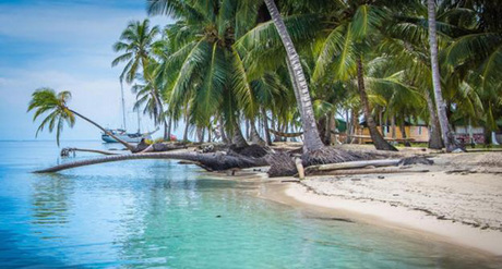 Guna Yala là quần đảo nằm ngoài khơi bờ biển Panama. Ảnh: BBC.